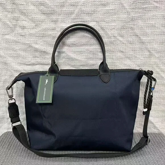 Medium Longchamp Navy Blue Crossbody Bag - Picture 4 of 5